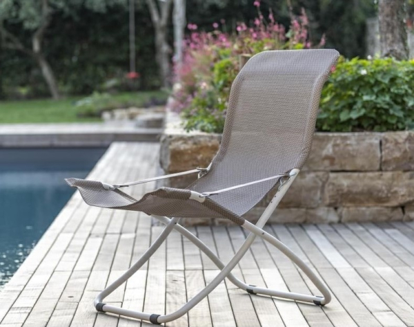 FIAM® Relaxsessel Fiesta XL 054TX Taupe/Weiss
